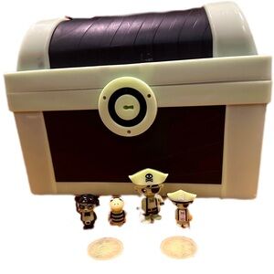 Ryan’s world glow in the dark mega treasure chest & glow in the dark figures